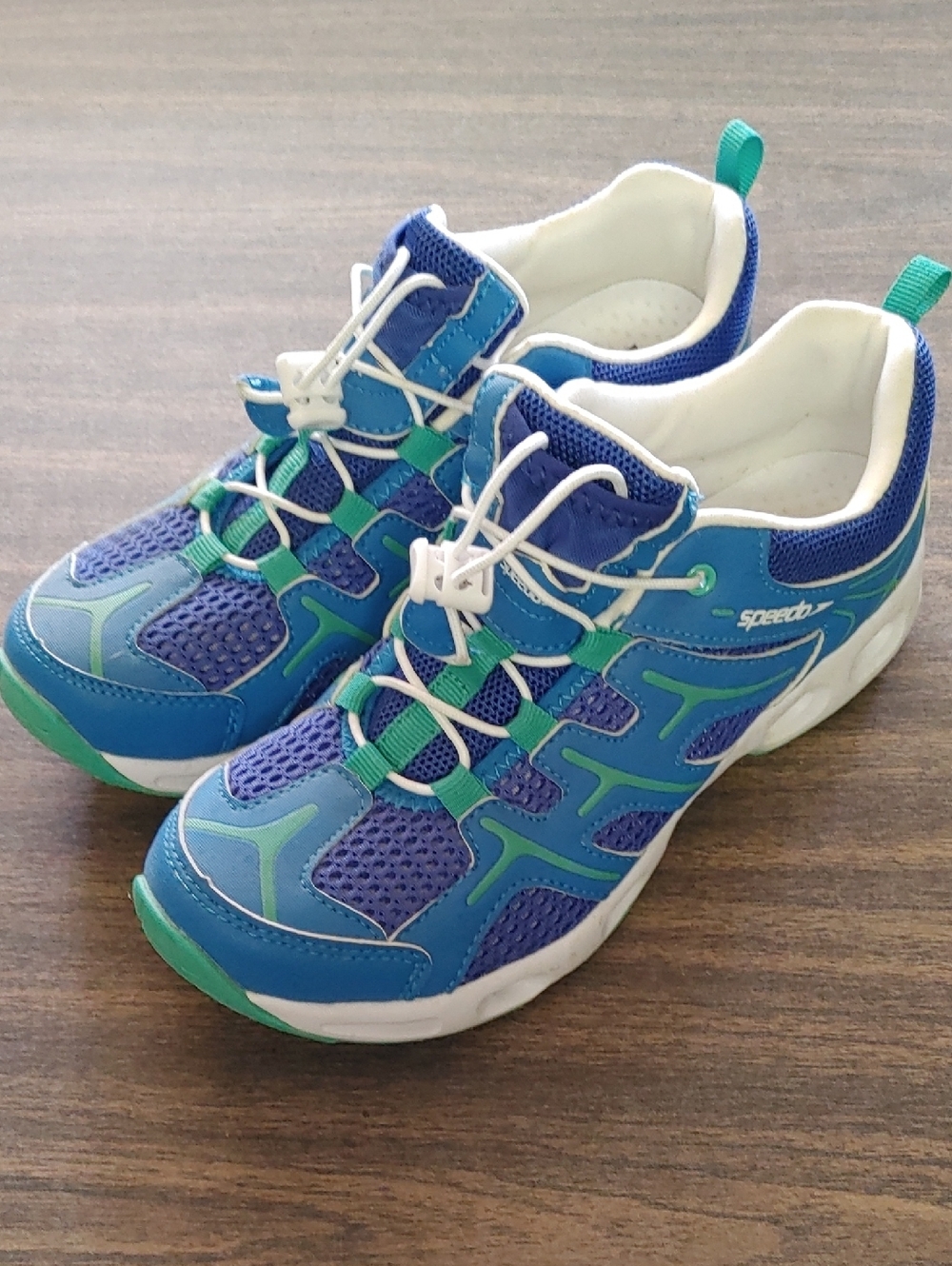 Speedo Blue Teal Women's Water Shoe Athletic Sneakers